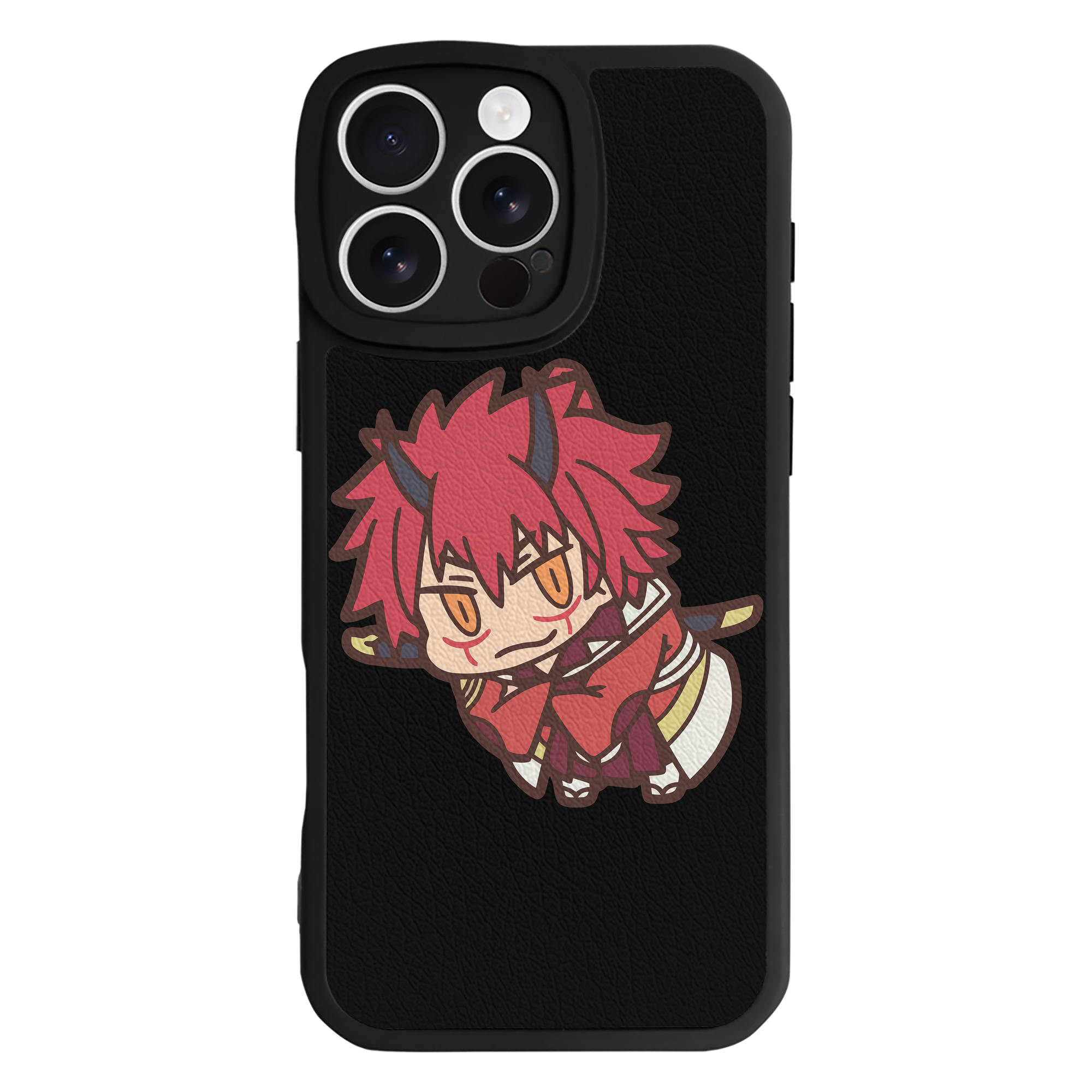 （画像用） 転スラ Regarding Reincarnated to Slime 【iPhone 16シリーズ対応】シリコンスマホケース（レザー調） 材質：シリコン